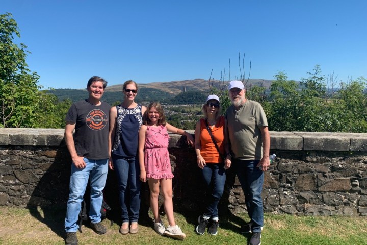 a group of people posing for a picture