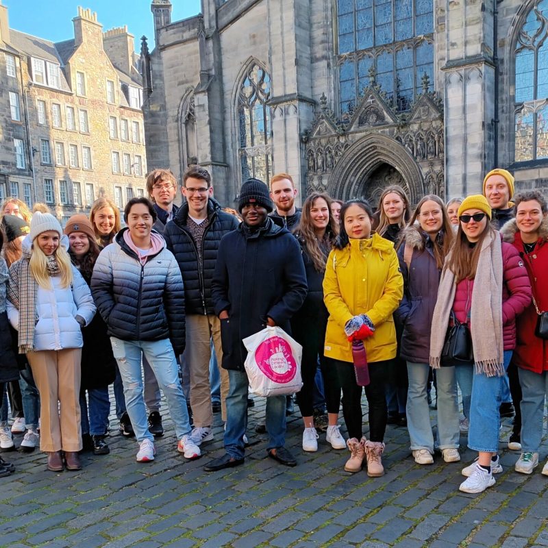 a group of people posing for a picture
