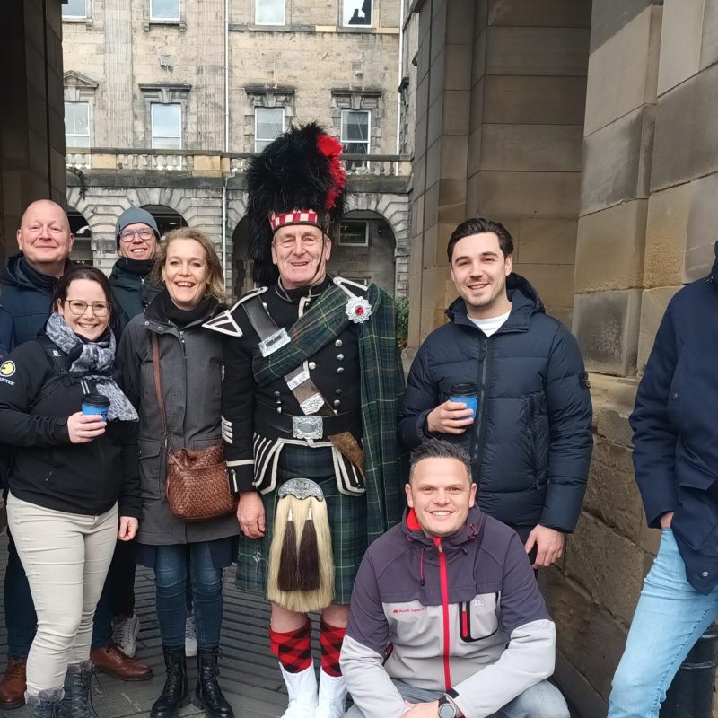 Espen Rud et al. posing for a picture