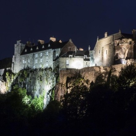 a castle on top of a building