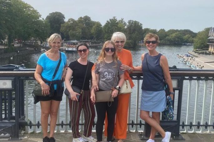 a group of people posing for a picture