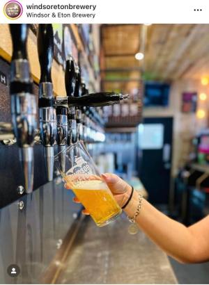 a person standing in front of a building