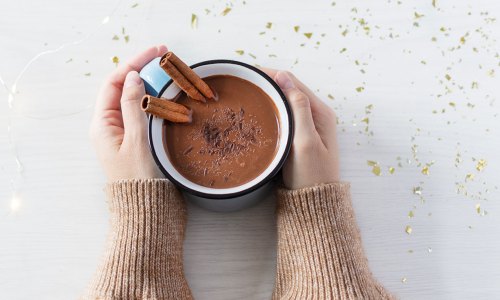 a cup of coffee