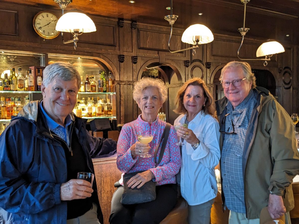 a group of people posing for the camera