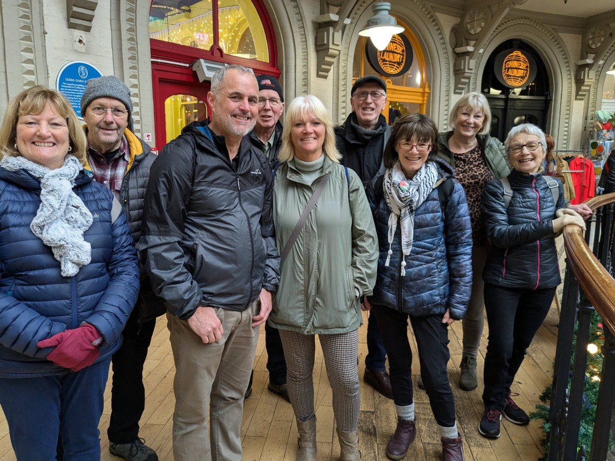 a group of people posing for a photo